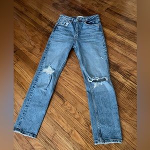 Zara high waisted jeans